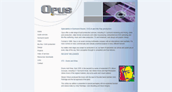 Desktop Screenshot of opusproductions.com